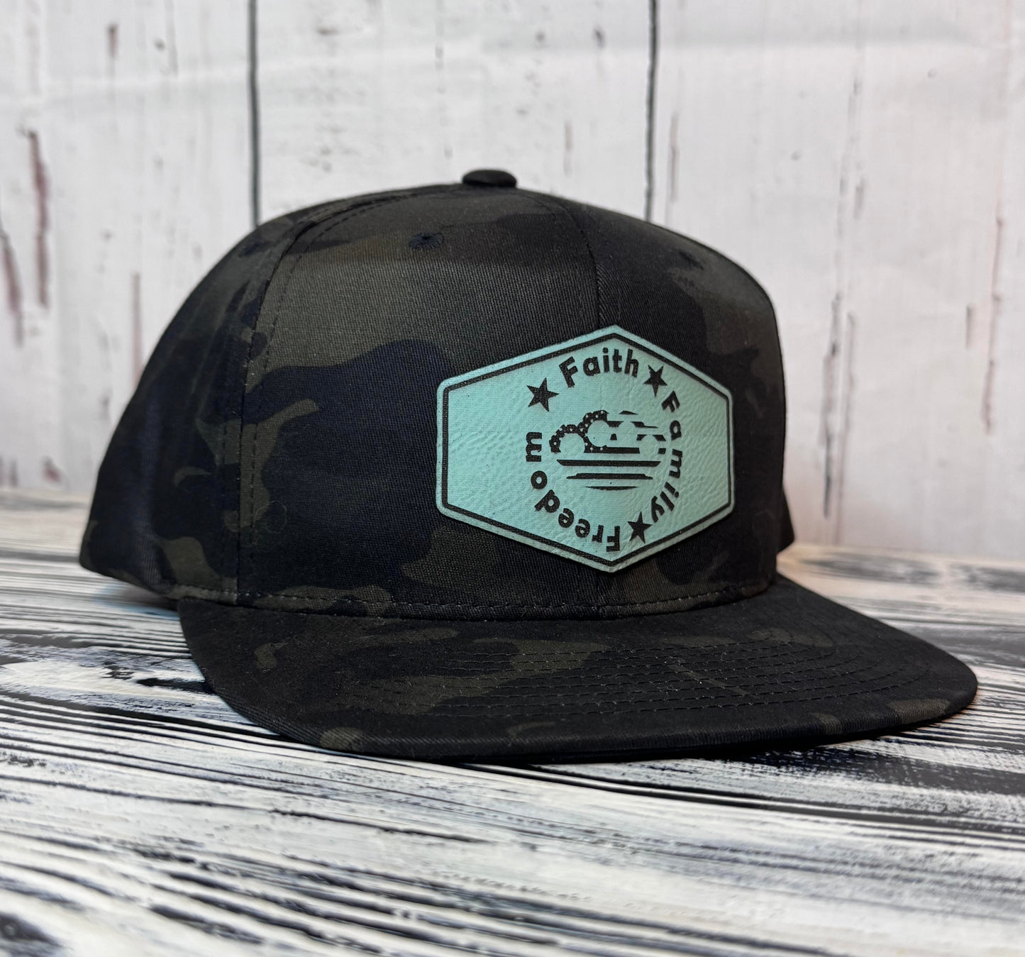 Faith Family Freedom Multicam Snapback