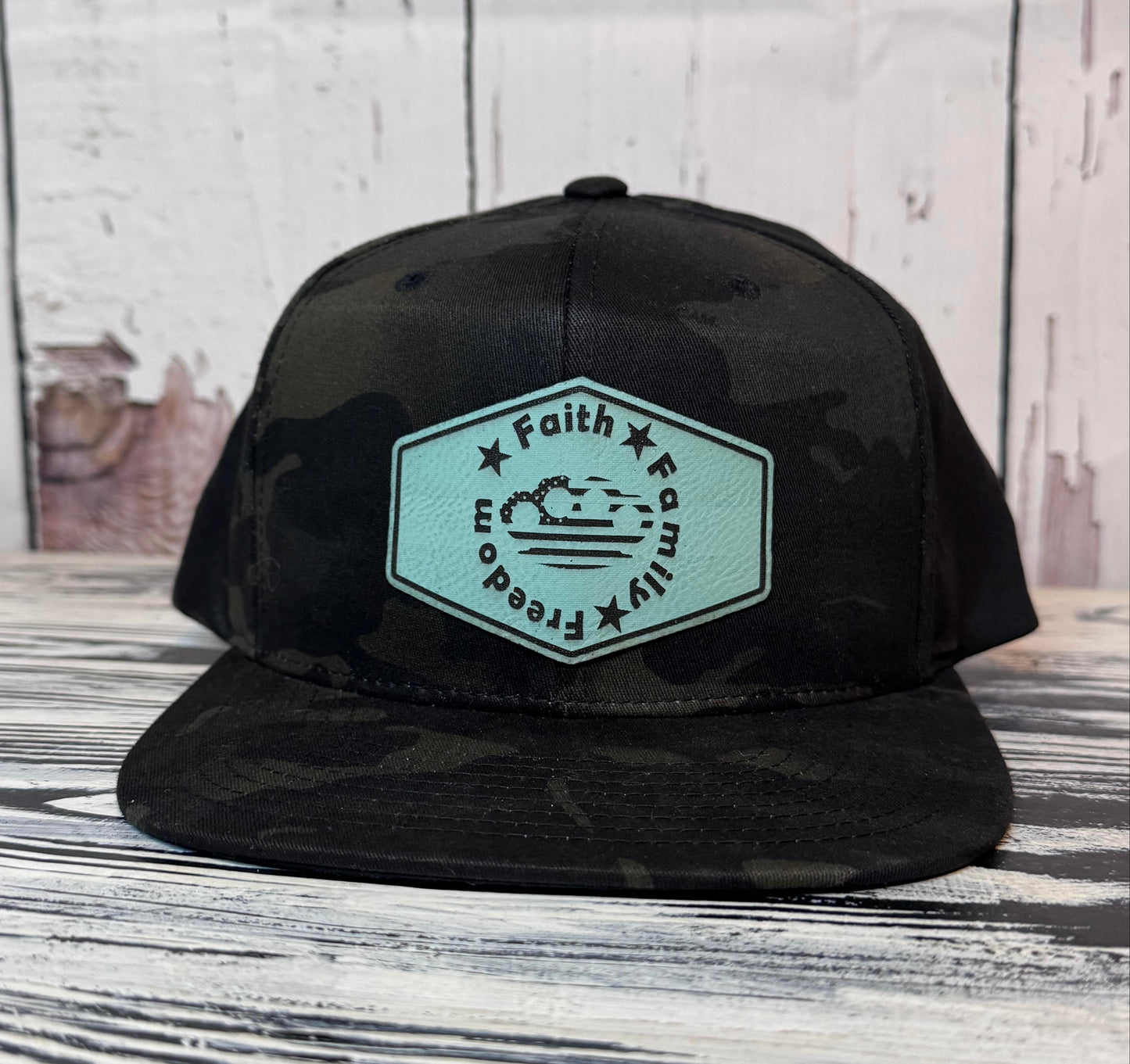 Faith Family Freedom Multicam Snapback