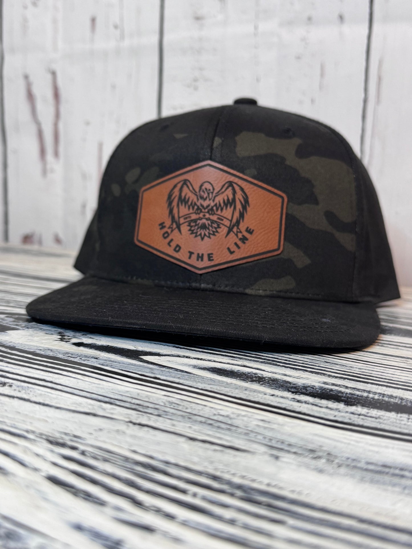Hold The Line Multicam Snapback