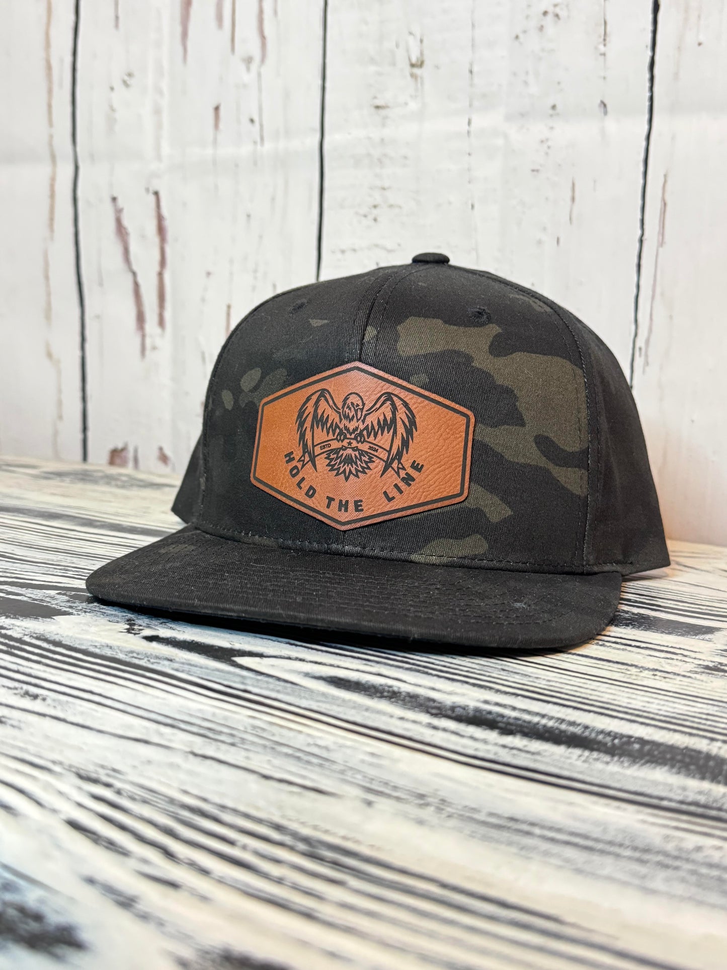 Hold The Line Multicam Snapback
